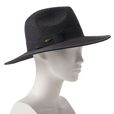 Women's Scala Big Brim Fedora Hat