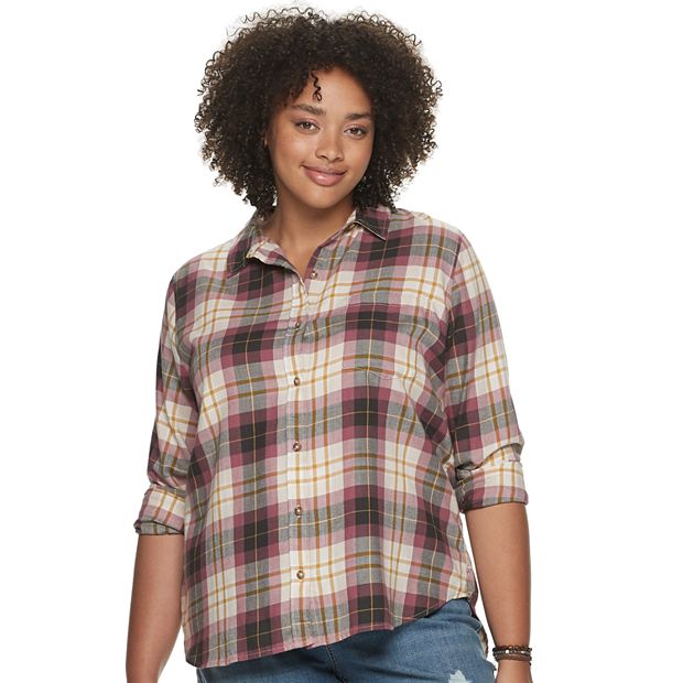 juniors flannel shirts
