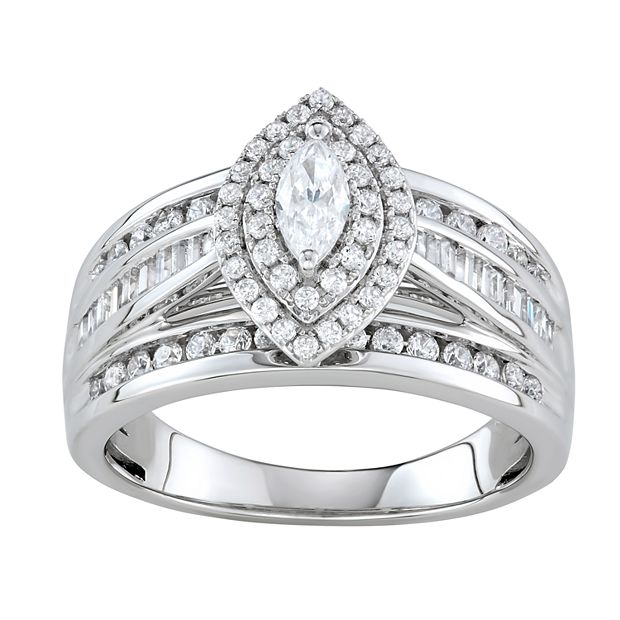 Kohls vera wang diamond on sale rings