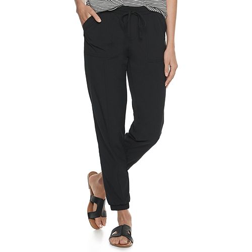 women's low rise jogger pants