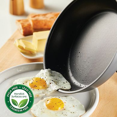 Rachael Ray Create Delicious Hard-Anodized Aluminum Nonstick Covered Deep Skillet