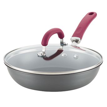 Rachael Ray® Create Delicious Hard-Anodized Aluminum Nonstick Covered Deep Skillet