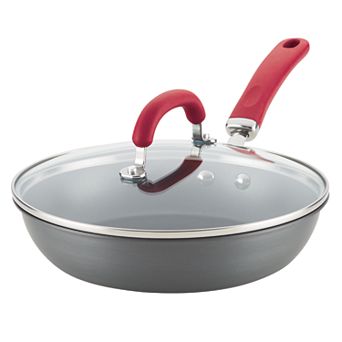 Rachael Ray® Create Delicious Hard-Anodized Aluminum Nonstick Covered Deep Skillet