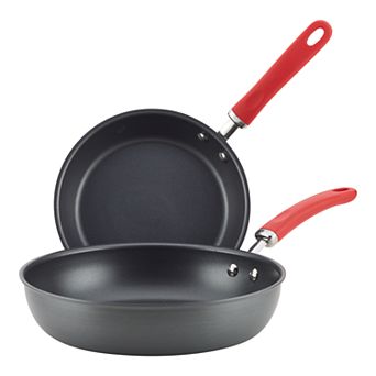 Rachael Ray® Create Delicious Hard-Anodized Aluminum Nonstick Deep Skillet Twin Pack