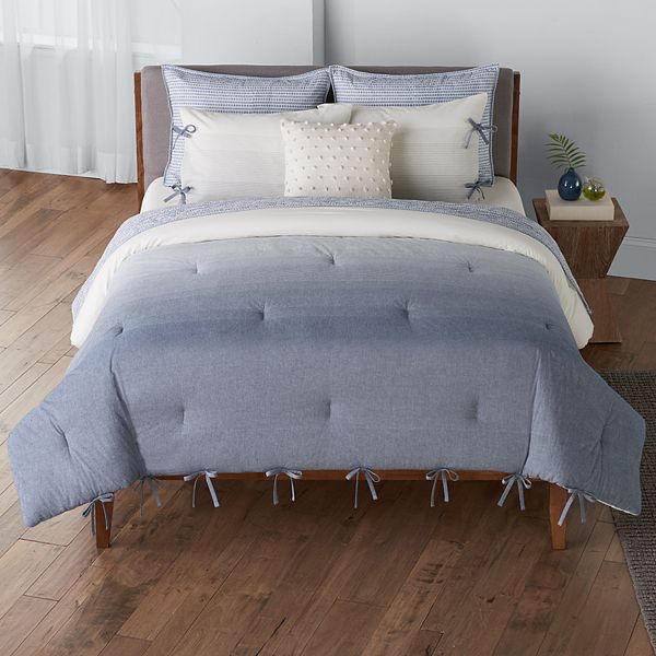 Sonoma Goods For Life® Leawood Ombre Stripe Comforter Set with Shams