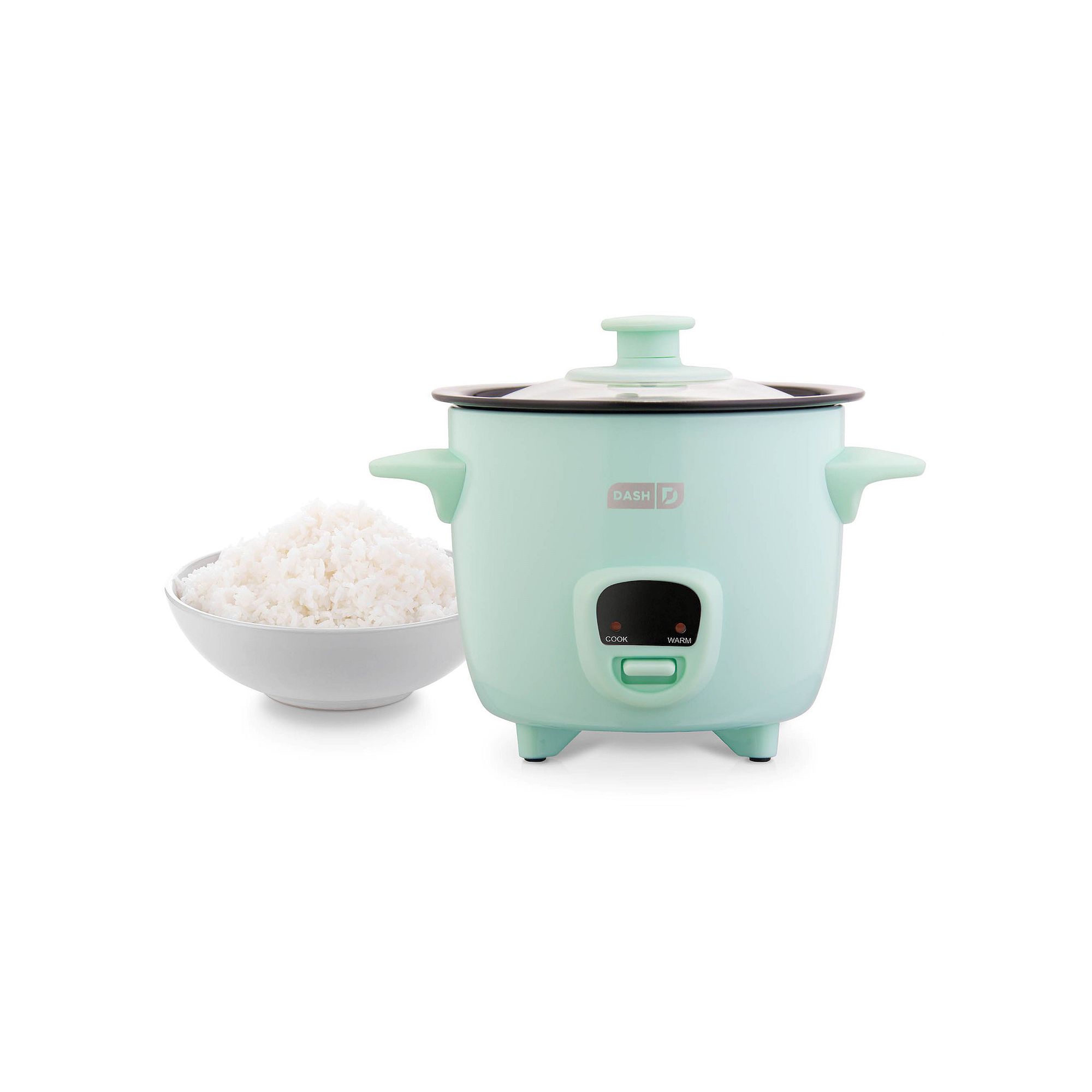Dash 2-Cup Mini Rice Cooker, Blue