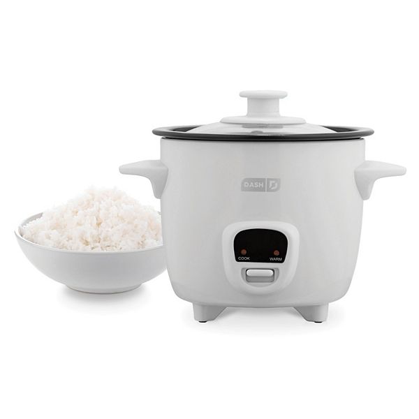 Dash 2-Cup Mini Rice Cooker - White