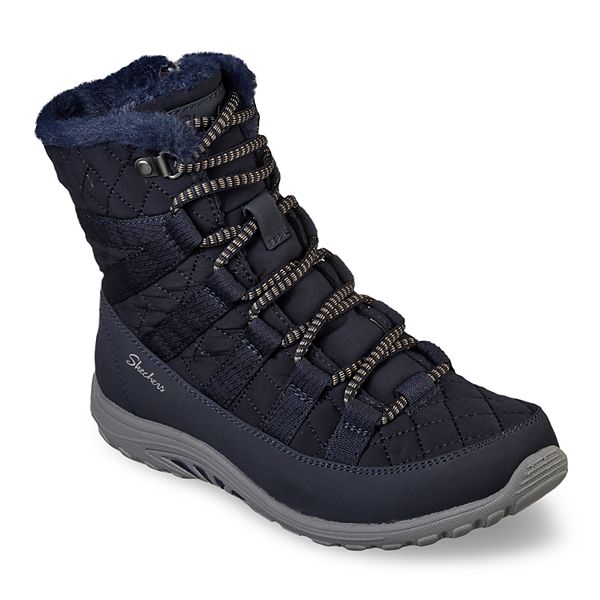 Skechers memory best sale foam boots women's