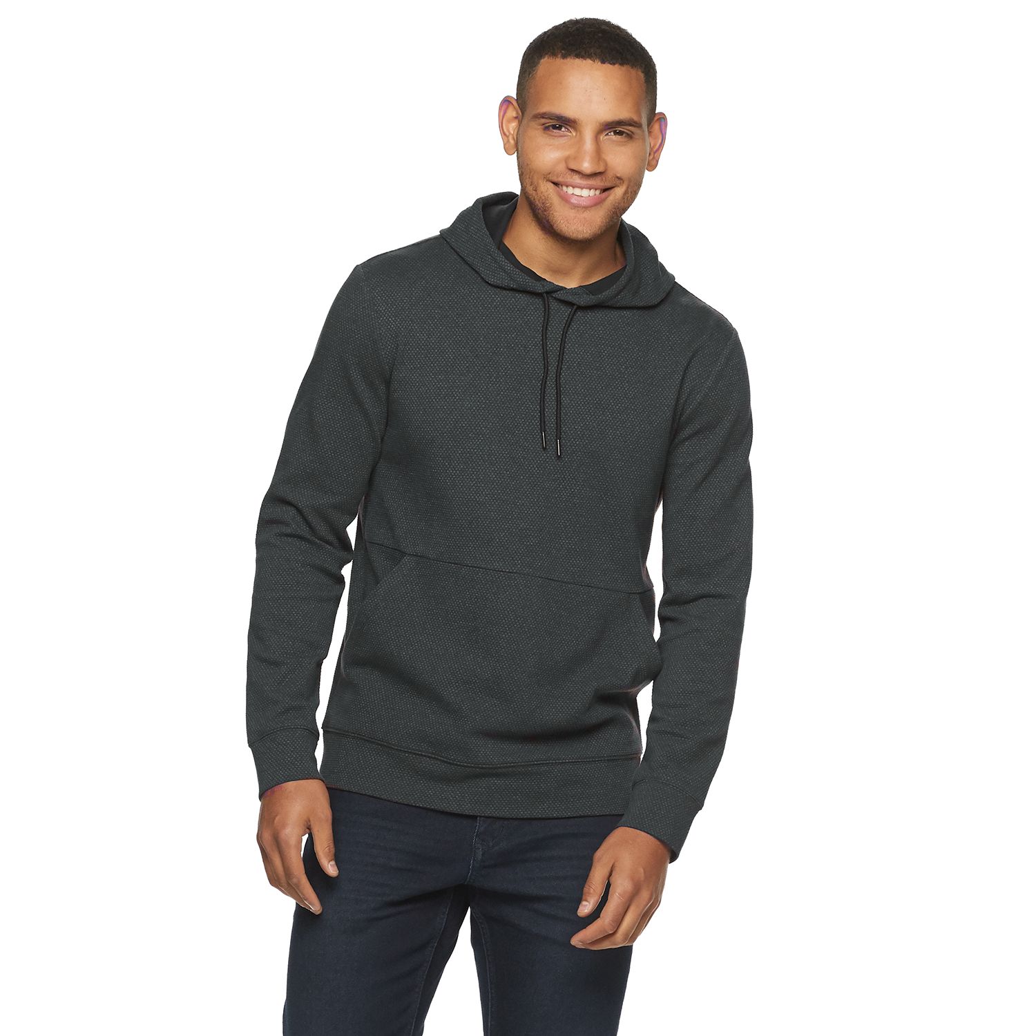 hoodie slim fit mens