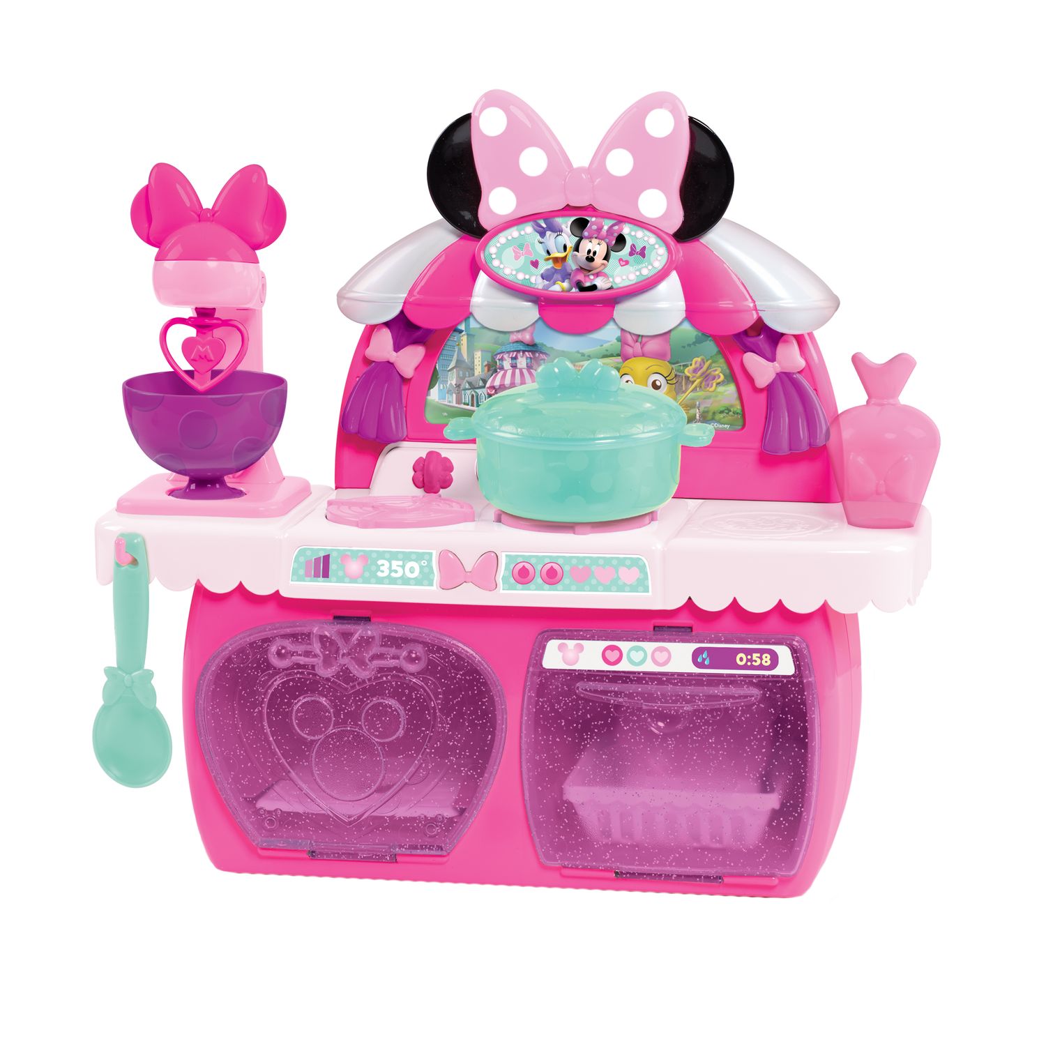 minnie mouse baking playset