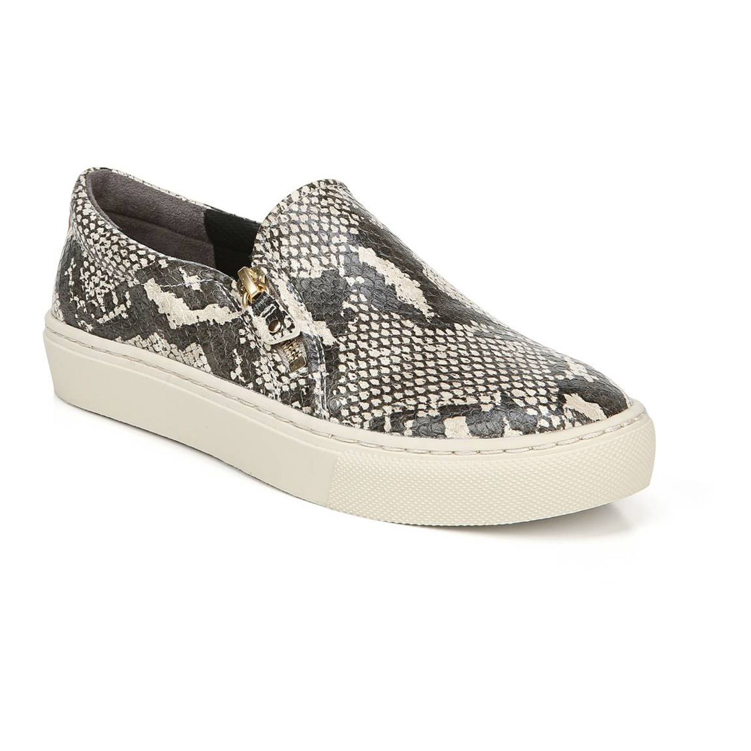 dr scholl's slip on sneakers black