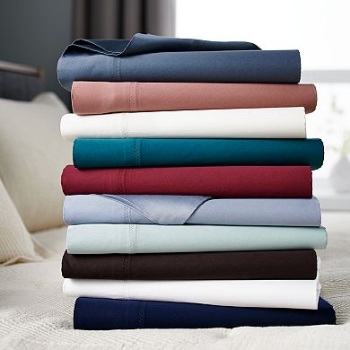 Scott Living Lustrous 450 Thread Count Micro-Cotton Sheet Set or Pillowcase Set