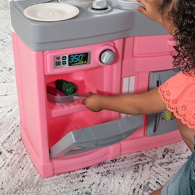 Step2 Modern Cook Play Kitchen Pink Set