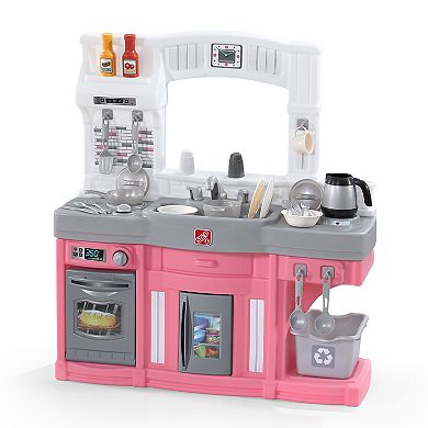 Step2 Modern Cook Play Kitchen Pink Set