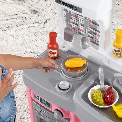 Step2 Modern Cook Play Kitchen Pink Set