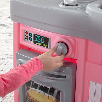 Step2 Modern Cook Play Kitchen Pink Set