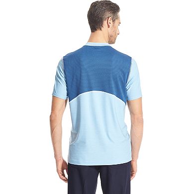 Mens IZOD Sportswear Advantage Performance Striped Henley T-Shirt