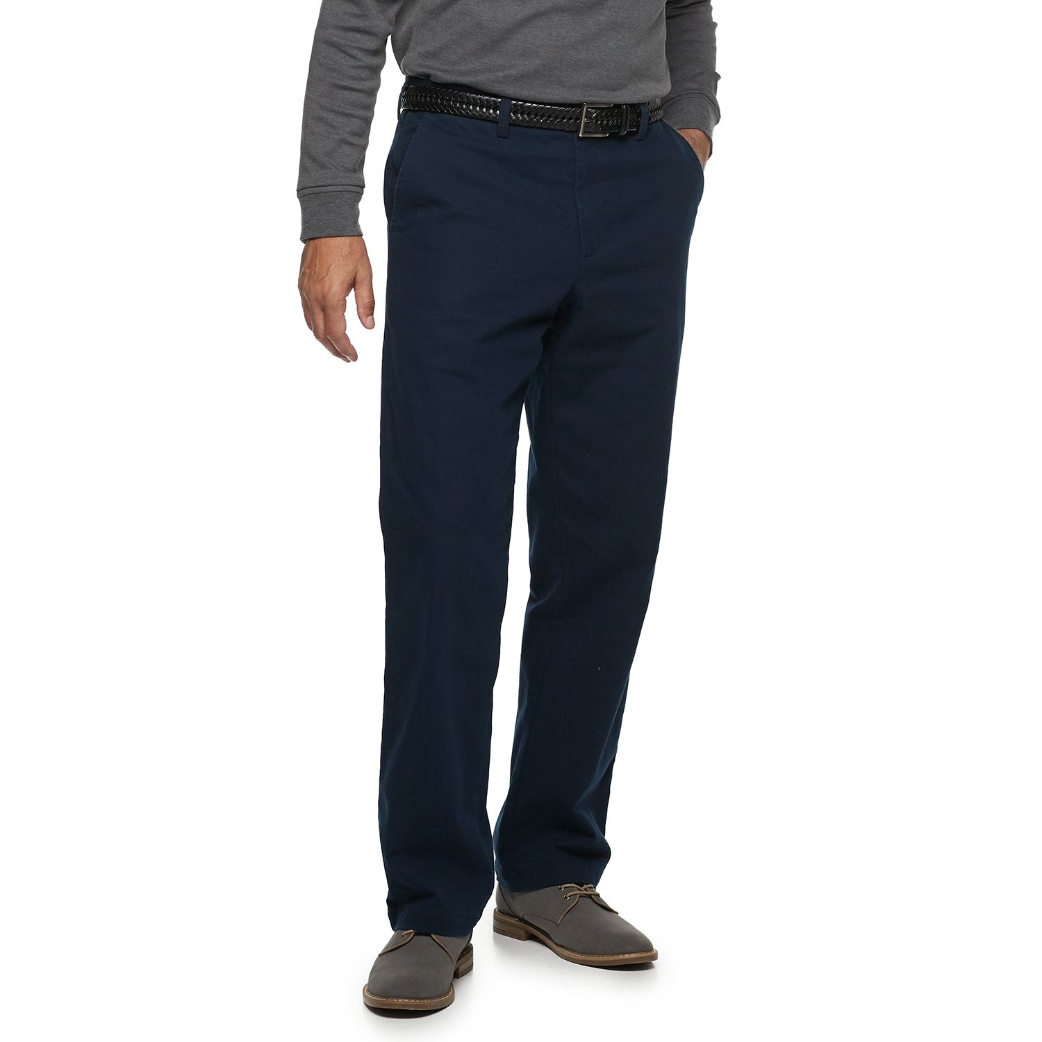 mens lined chino pants