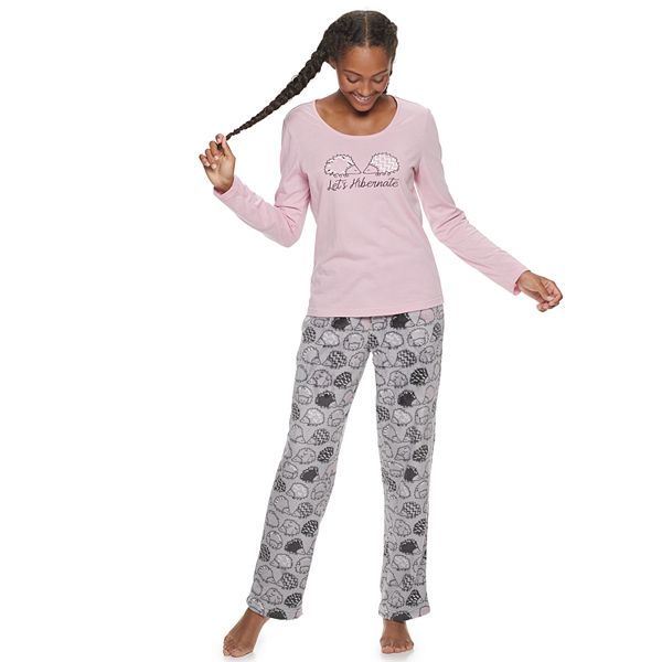Women's Be Yourself Dreamy Fleece 2-Piece Pajama Set