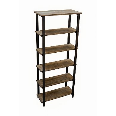 Alaterre Furniture Pomona 5-Shelf Bookcase