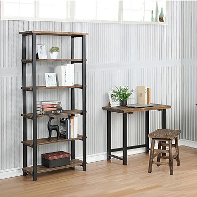 Alaterre Pomona 5-Shelf Bookcase