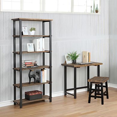 Alaterre Furniture Pomona 5-Shelf Bookcase