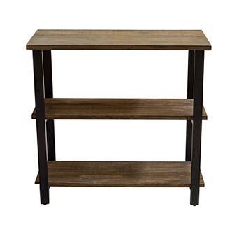 Alaterre Furniture Pomona Under Window 2-Shelf Bookcase