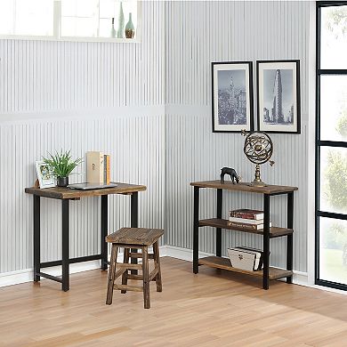 Alaterre Furniture Pomona Under Window 2-Shelf Bookcase