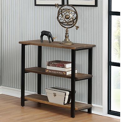 Alaterre Furniture Pomona Under Window 2-Shelf Bookcase