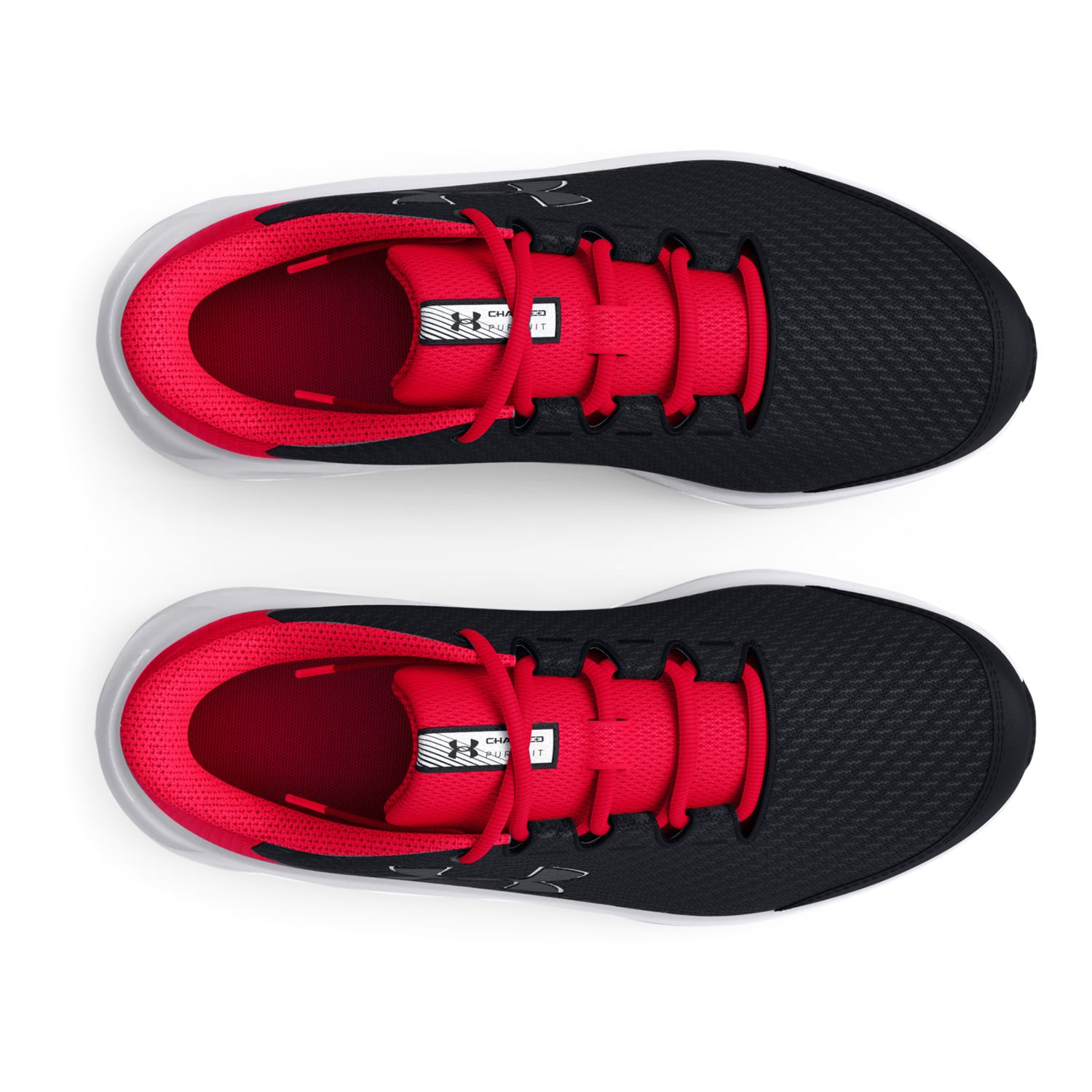 Under Armour Charged Pursuit 3 Size 11 4E  Extra Wide - Black/ Red. Running shoes Under Armour Charged Pursuit 3 Tech  main image 3