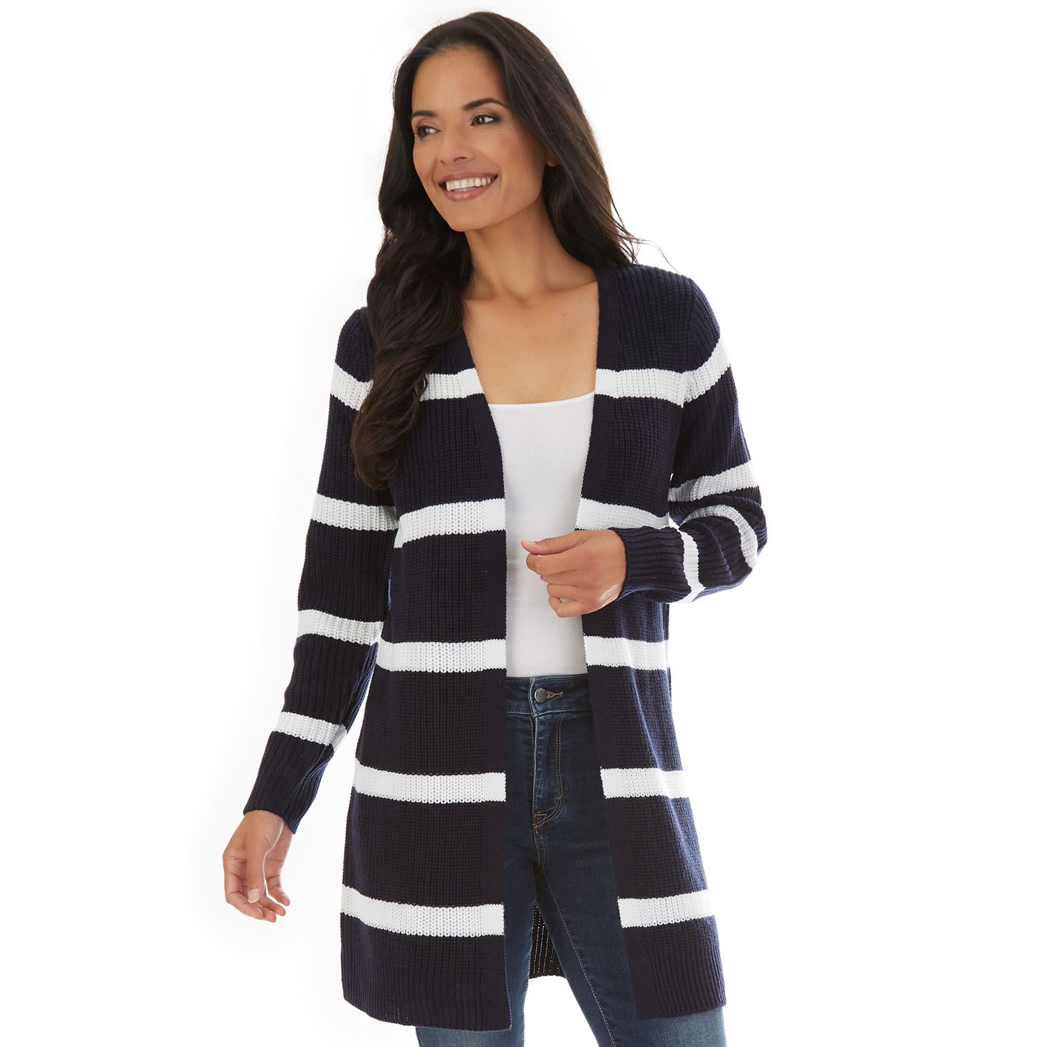 apt 9 black cardigan