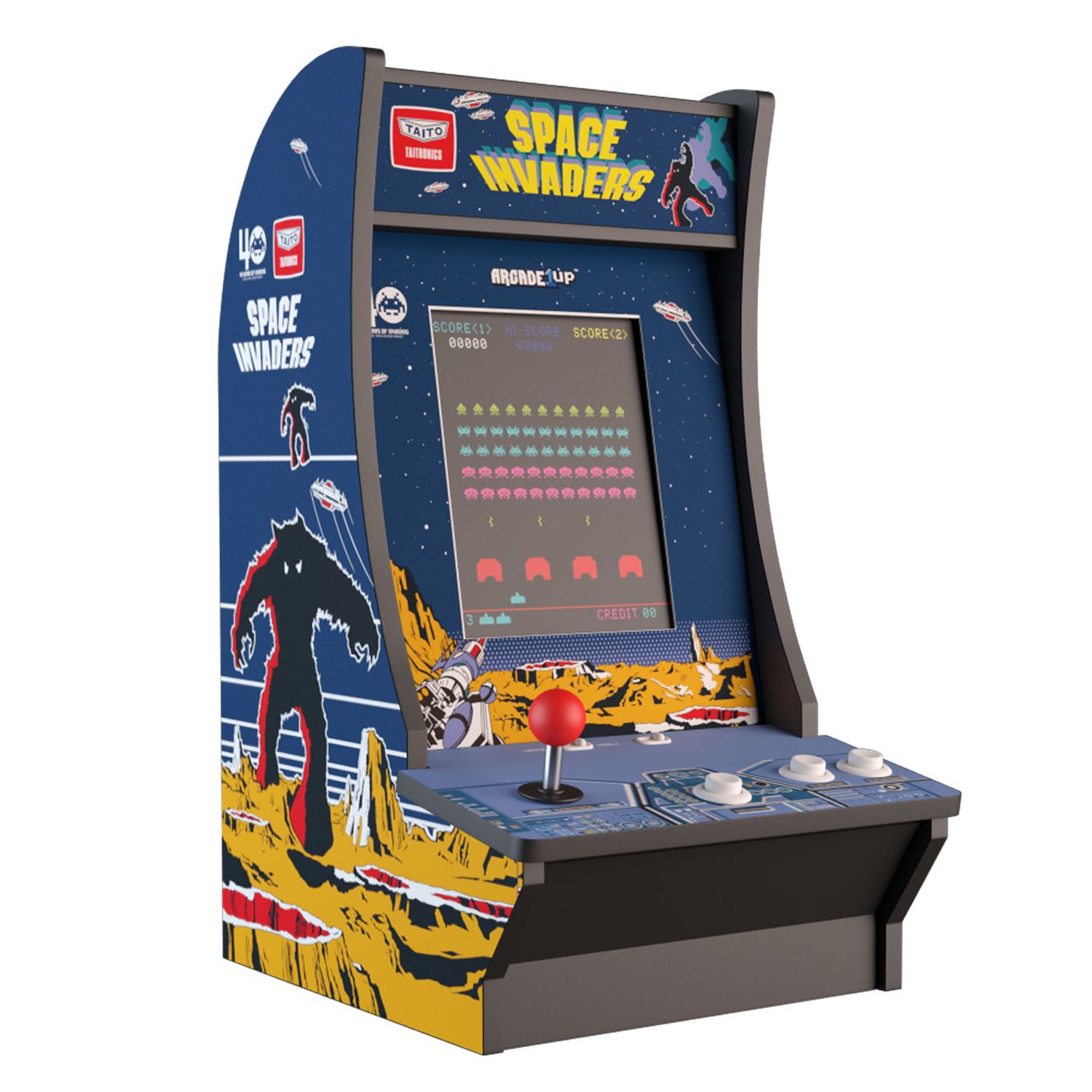 space invaders arcade machine