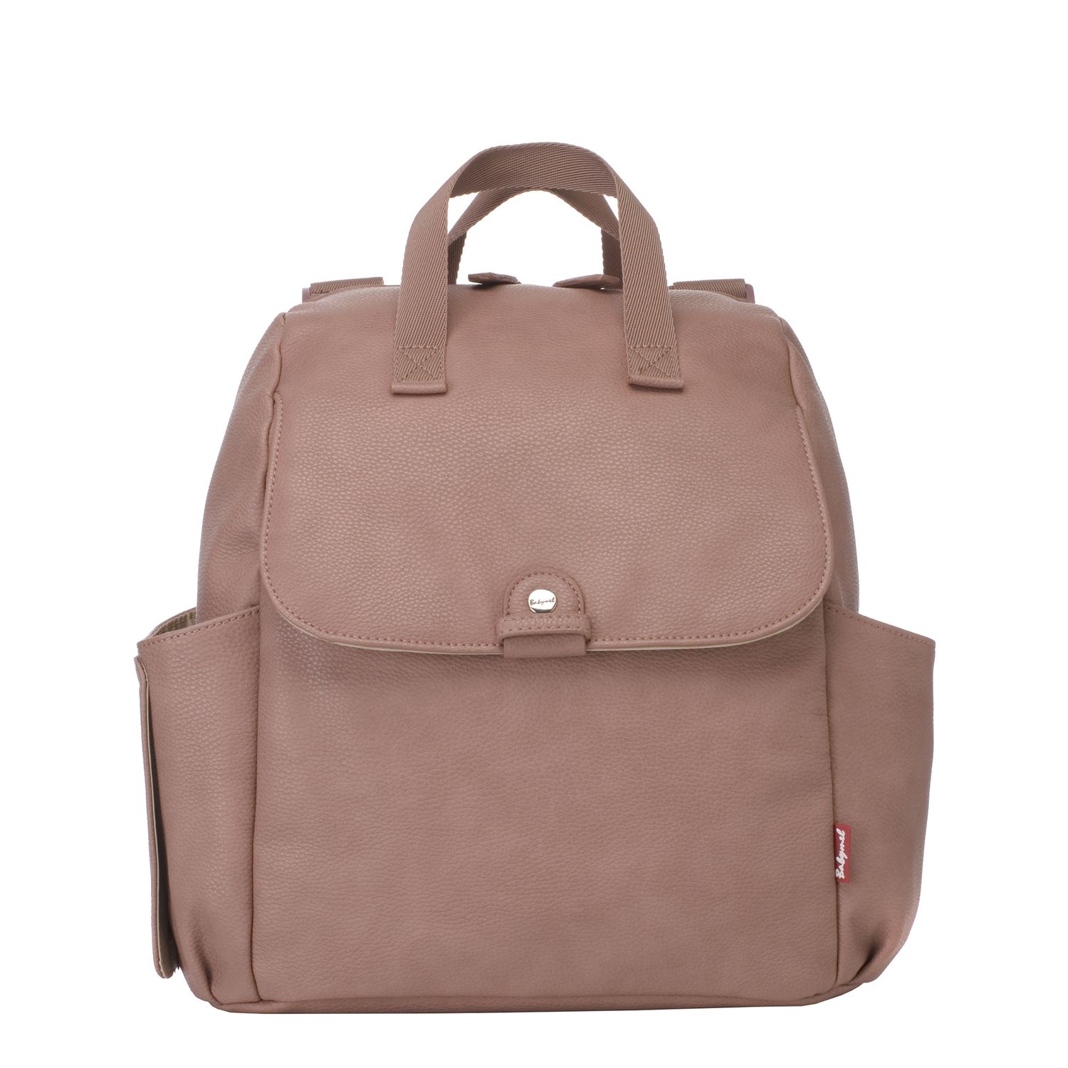 baby changing rucksack leather