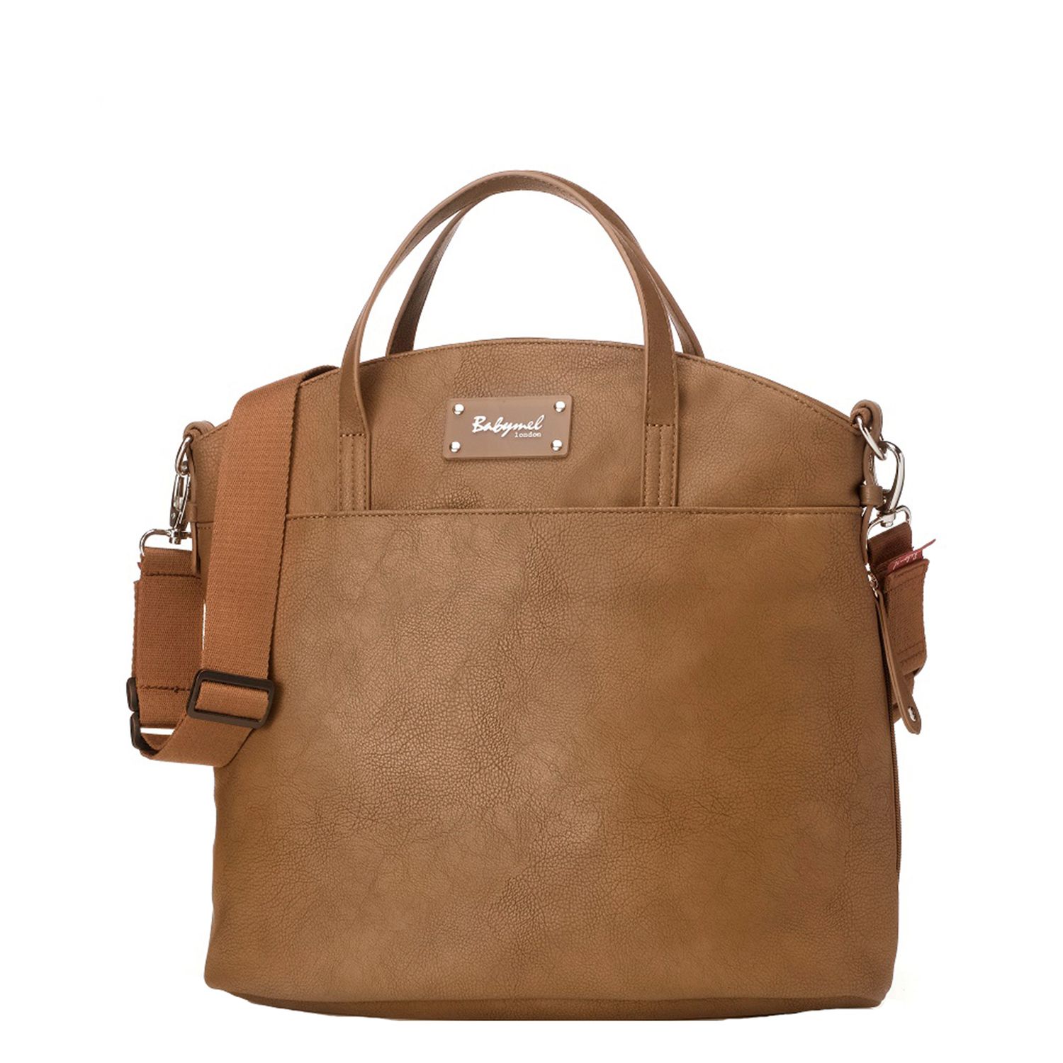 babymel leather changing bag