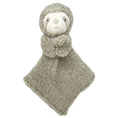 Детские мягкие игрушки Carter's Brown Sloth Cuddle Plush Blankey