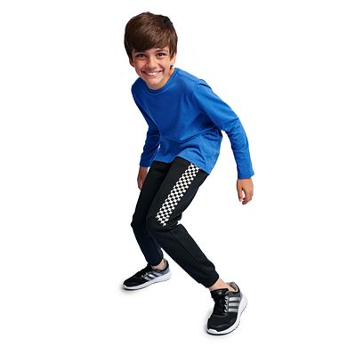 Boys 8-20 Urban Pipeline Side Stripe Fleece Jogger Pants in Regular & Husky