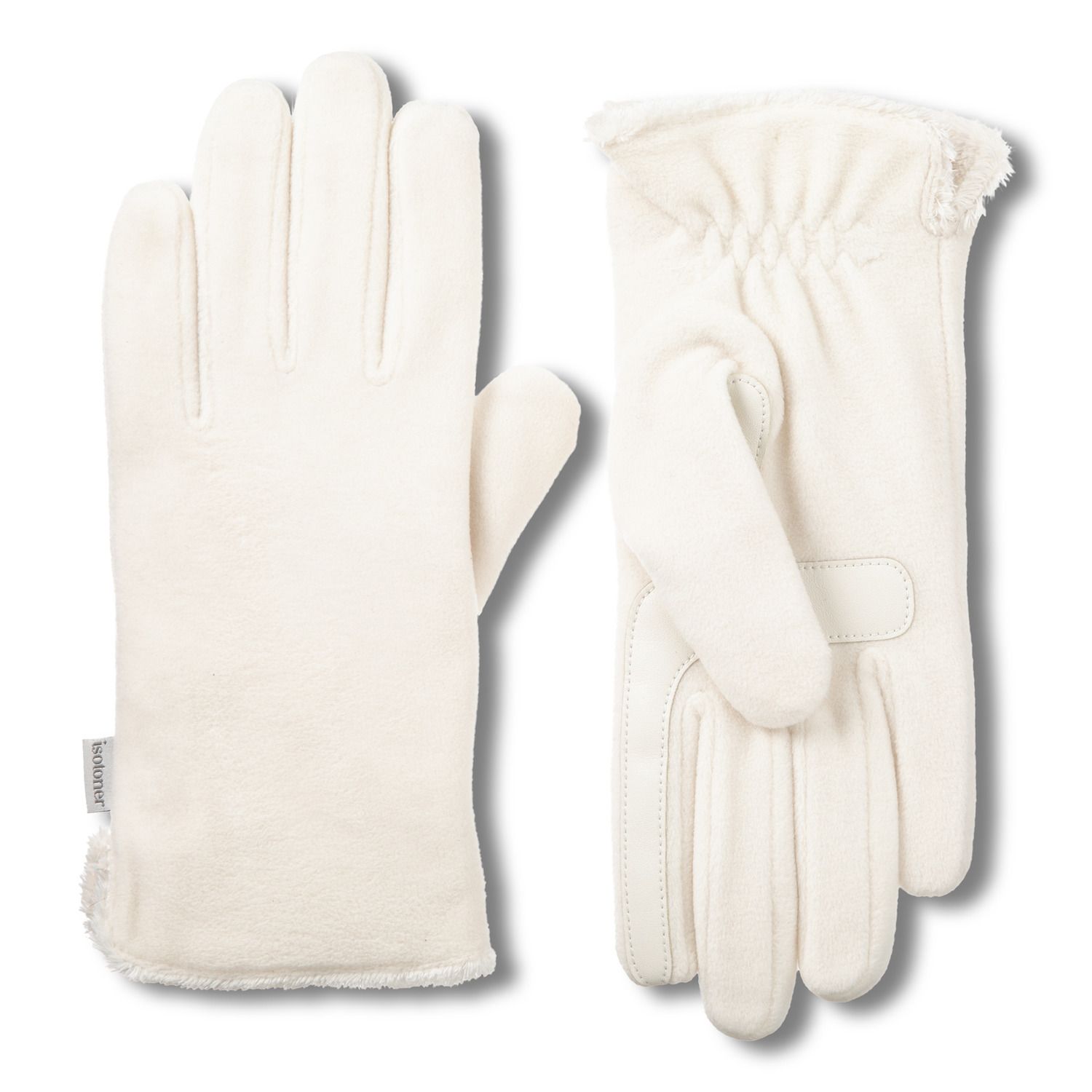 womens white mittens