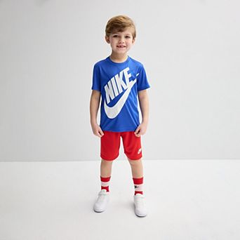 Boys 4-7 Nike Dri-FIT Short Sleeve T-Shirt & Mesh Shorts 2 pc Set
