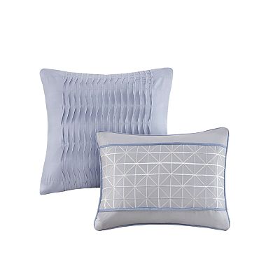 Madison Park Zinnia 8-Piece Floral Comforter and Coverlet Set