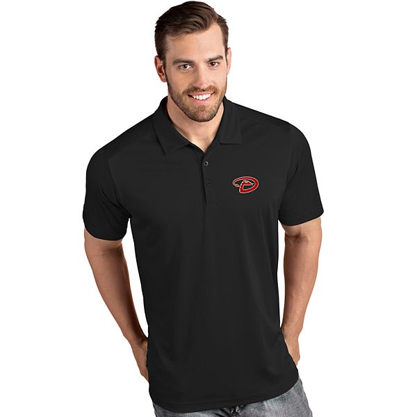 Antigua Men's San Francisco 49ers Tribute Black Polo