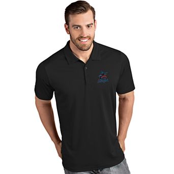 Mens MLB Miami Marlins Antigua Men's Tribute Polo