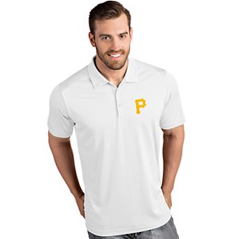 Mens MLB Pittsburgh Pirates Antigua Men's Tribute Polo