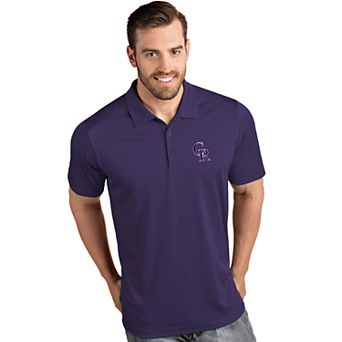 Men's Antigua Colorado Rockies Tribute Polo