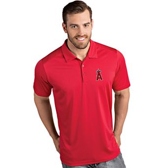 Men's Antigua Los Angeles Angels of Anaheim Tribute Polo