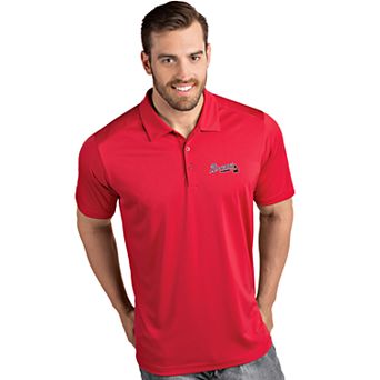 Men's Antigua Atlanta Braves Tribute Polo