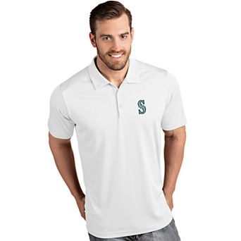 Mens MLB Seattle Mariners Antigua Men's Tribute Polo