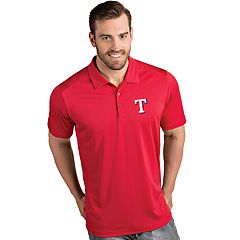 Texas Rangers Antigua Compass Polo - White