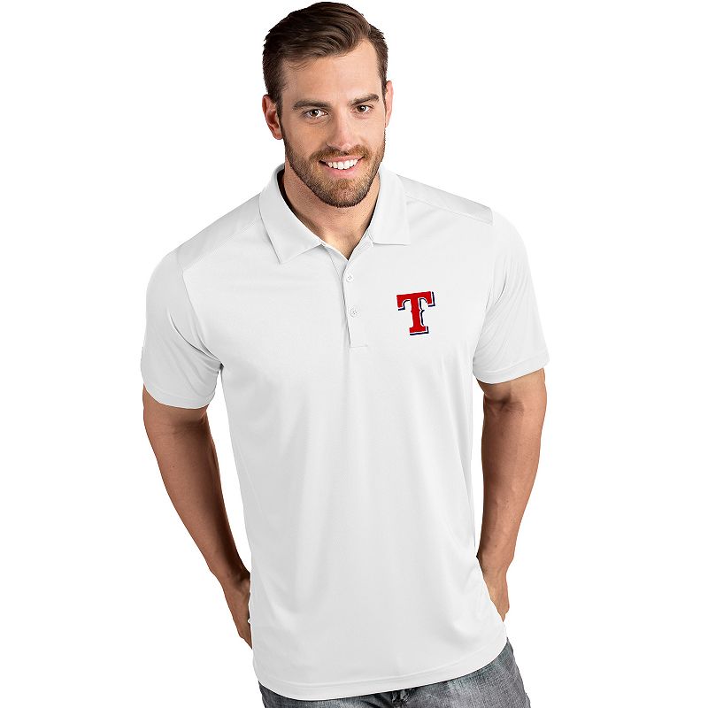 Men's Antigua Texas Rangers Tribute Polo, Size: Medium, White