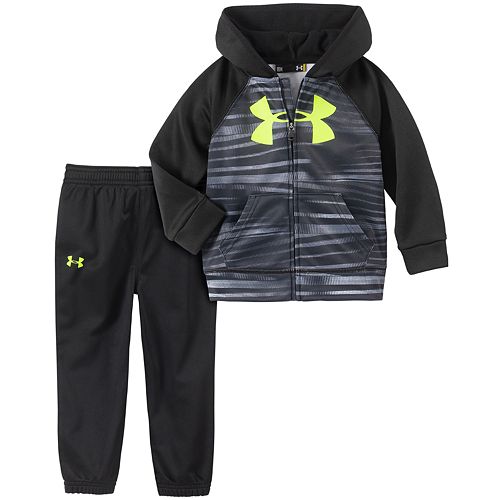 Under Armour Baby Boys Track Set with Hood