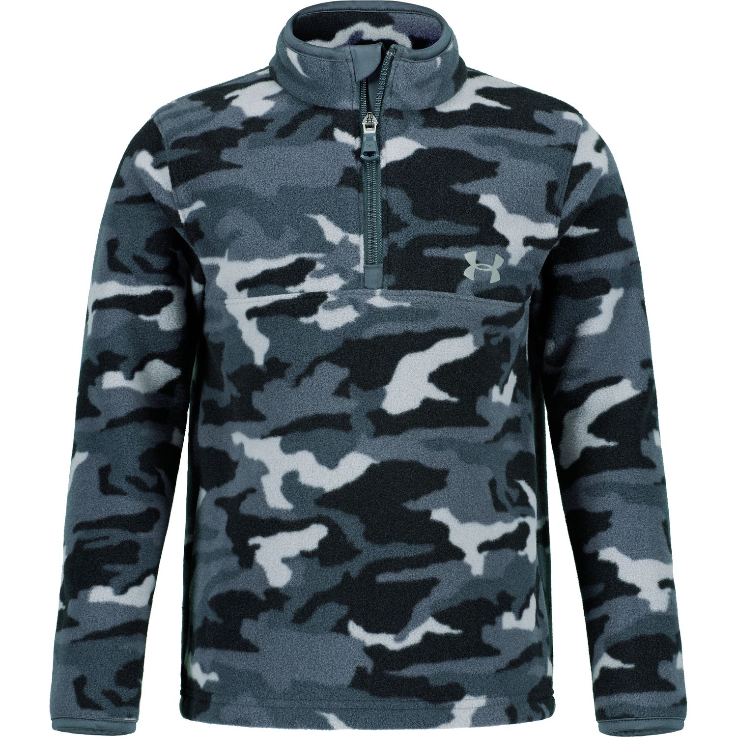 under armour camo half zip pullover